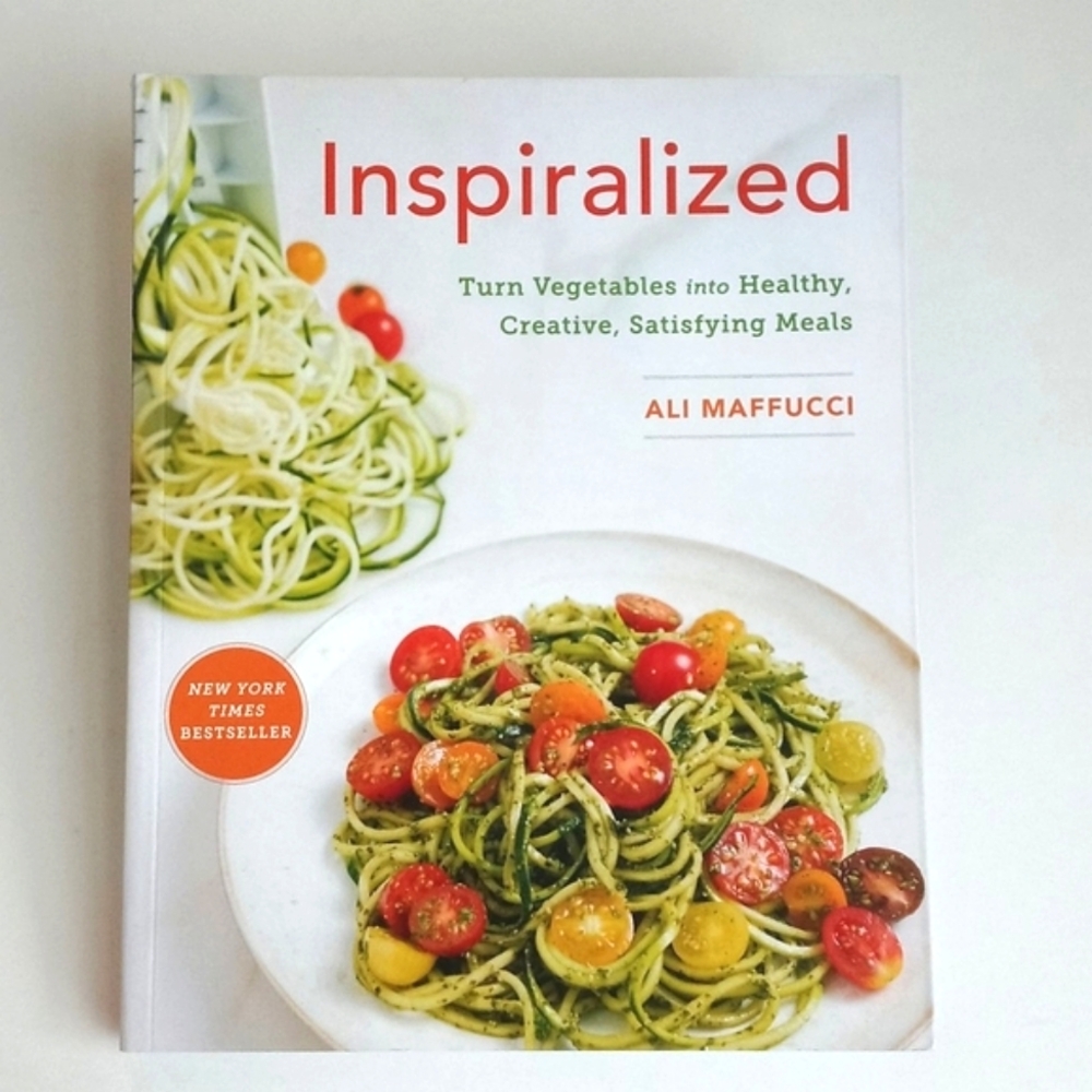 William Sonoma Inspiralized Turn Vegetables Into Healthy Meals Recipe Book
